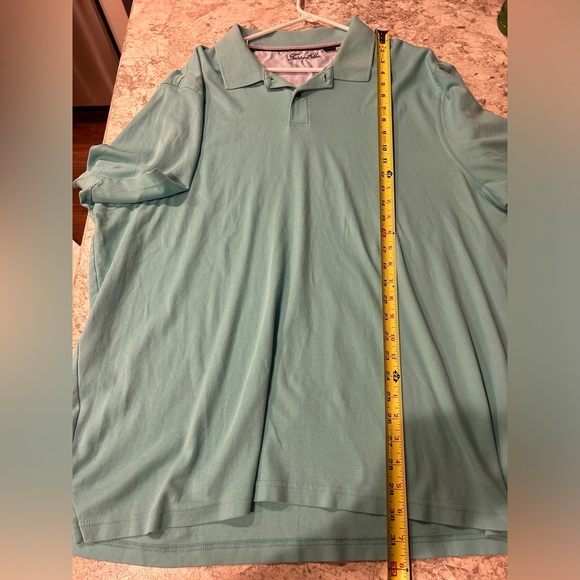 Tasso Elba Cotton Short Sleeve Collar Polo T-Shirt SZ XXL - Picture 5 of 7